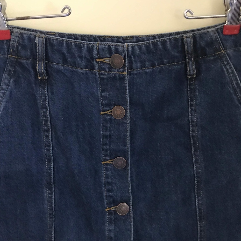 Denim Mini Skirt
